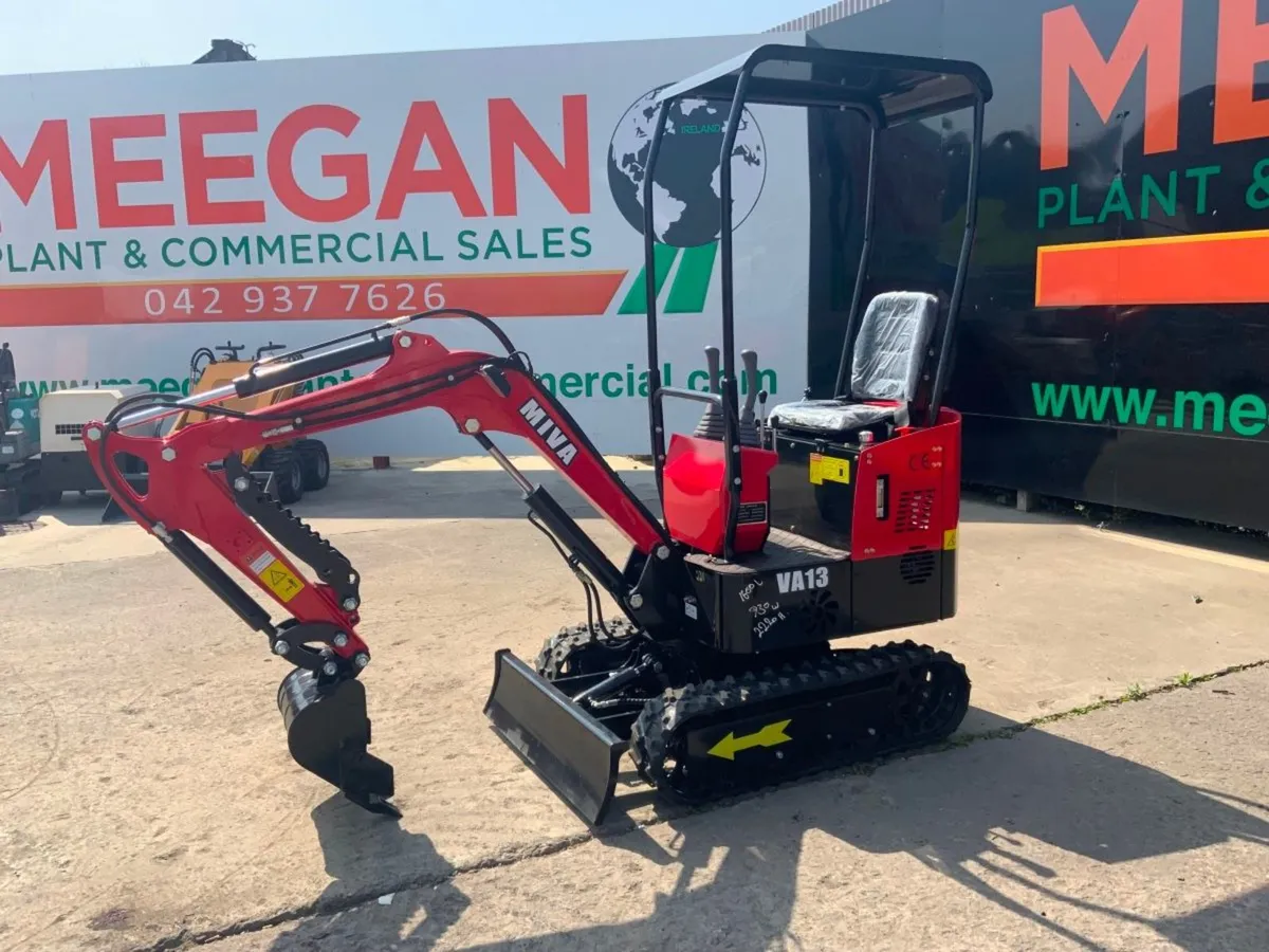 UNUSED 2025 MIVA Va13 MINI DIGGER......093w. - Image 1