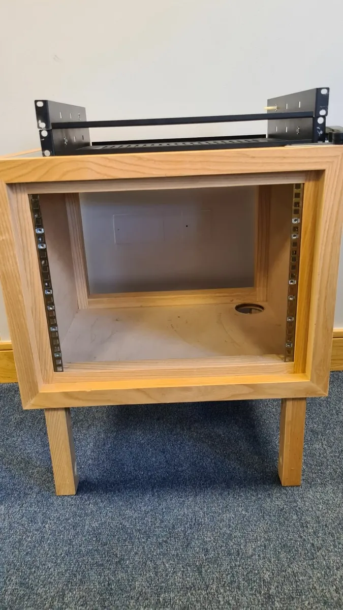 8u Rack Unit  with 2 shelves FREE - Image 1
