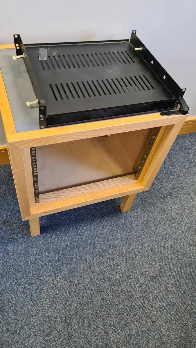 8u Rack Unit  with 2 shelves FREE - Image 3