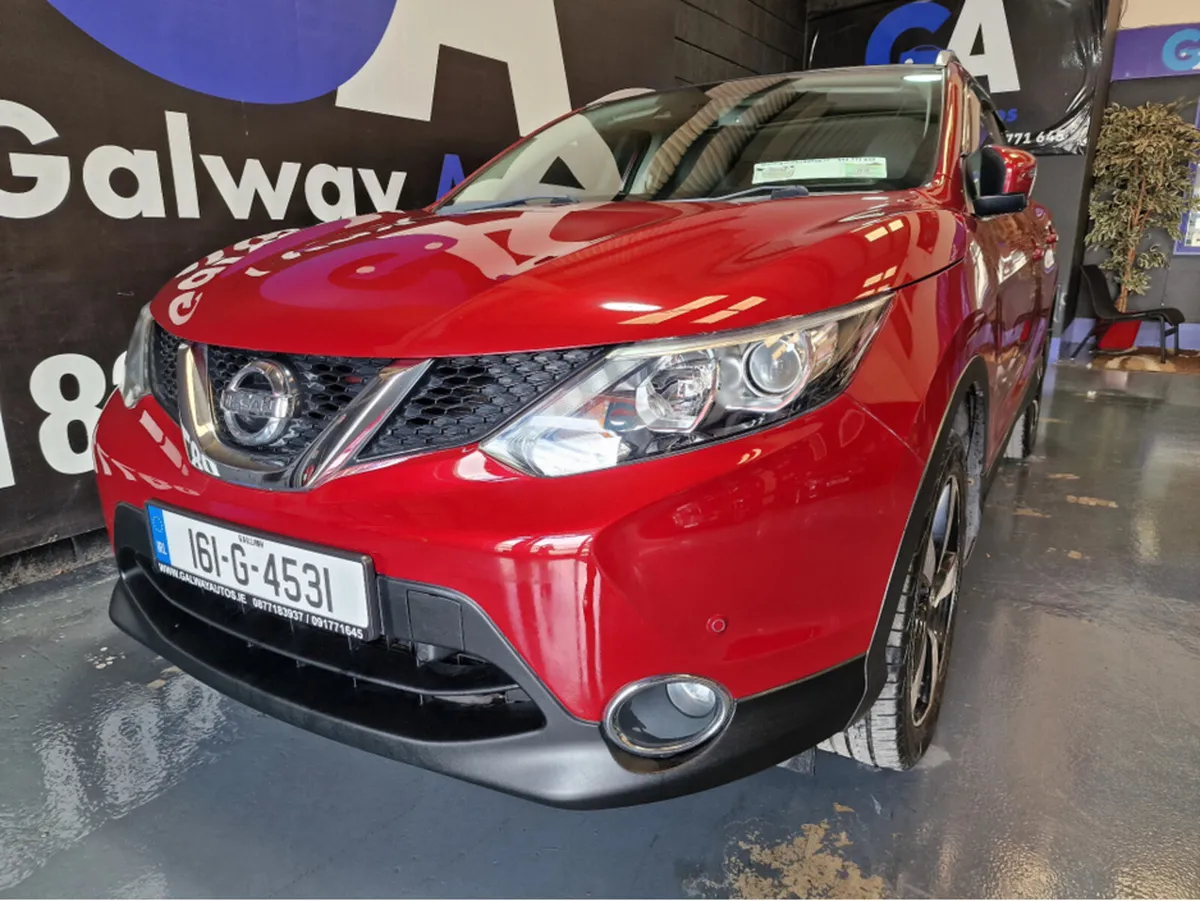Nissan Qashqai FULL LEATHER-PAN ROOF-360 CAMERAS-N - Image 1