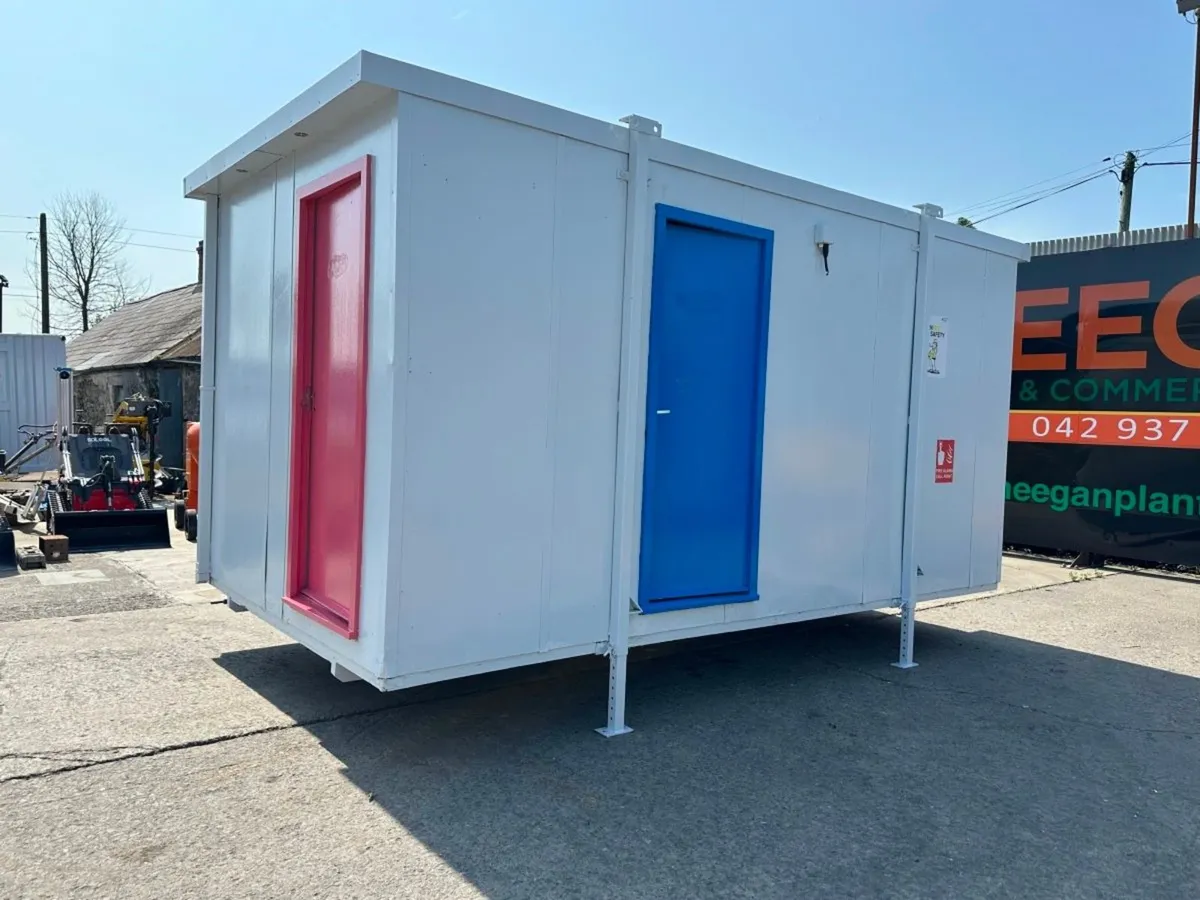 16 x 9 TOILET BLOCK  MALE AND FEMALE ...1131P - Image 1