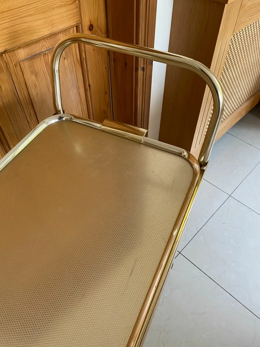 Vintage 1970s Serving / Drinks Trolley, - Image 2