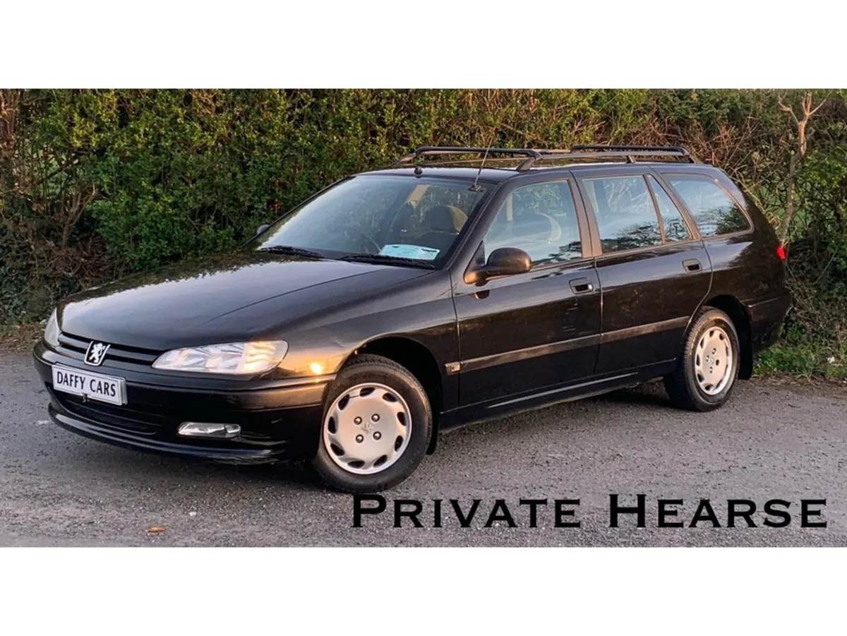 Peugeot 406 private hearse - Image 1
