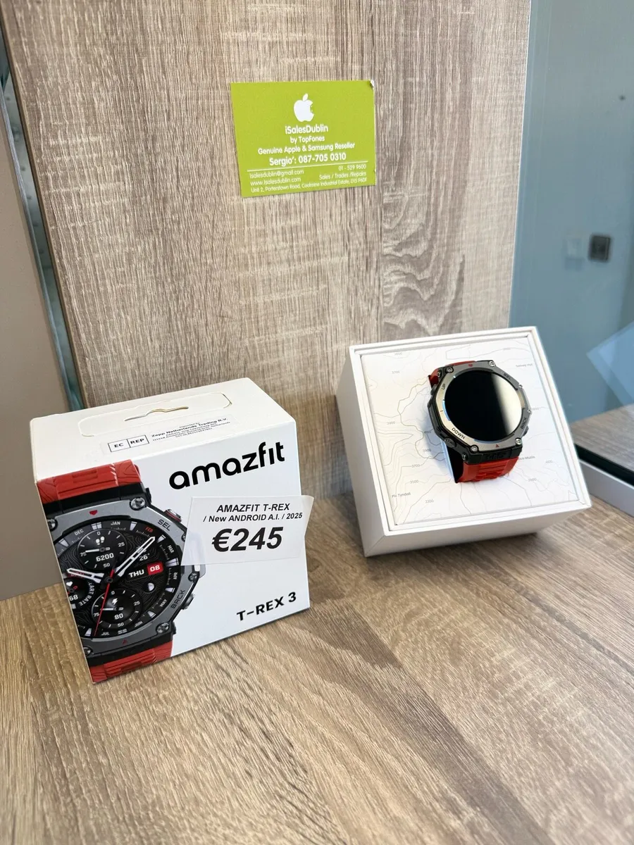 AMAZFIT T-Rex 3 Fitness Watch New Reduced - Image 1