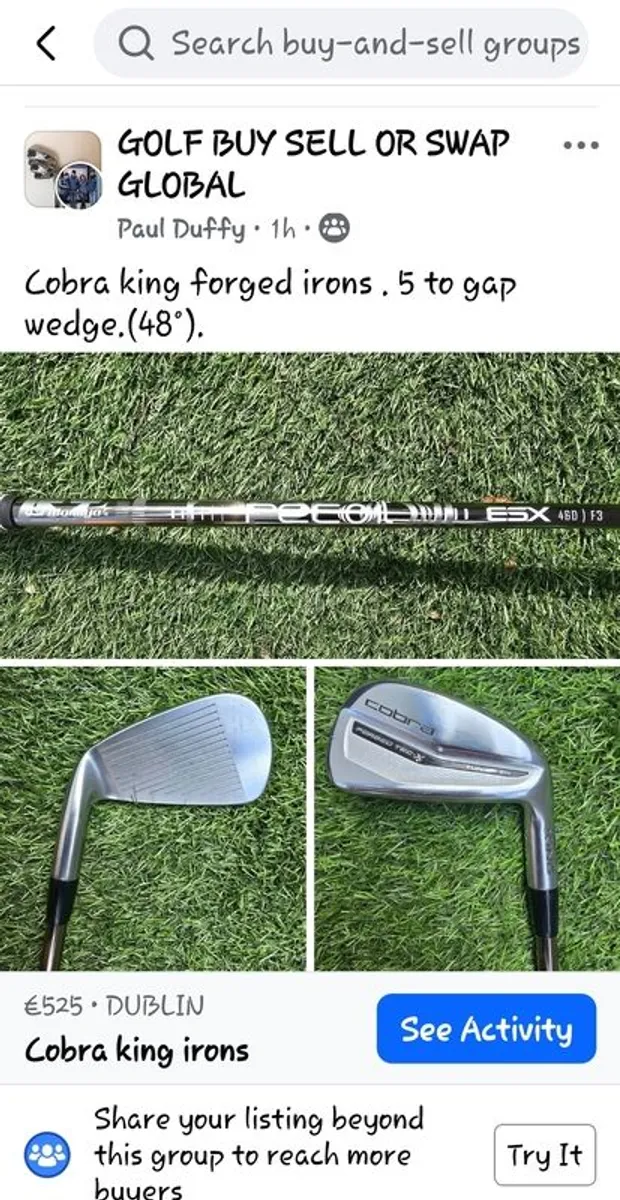 Golf irons - Image 1