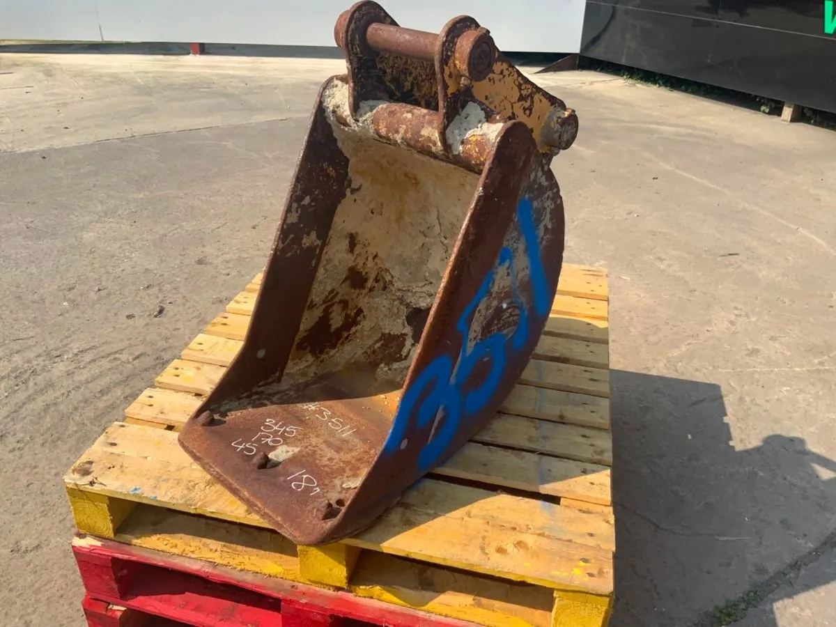 18" STRICKLAND  BUCKET........45mm PINS.........3 - Image 3