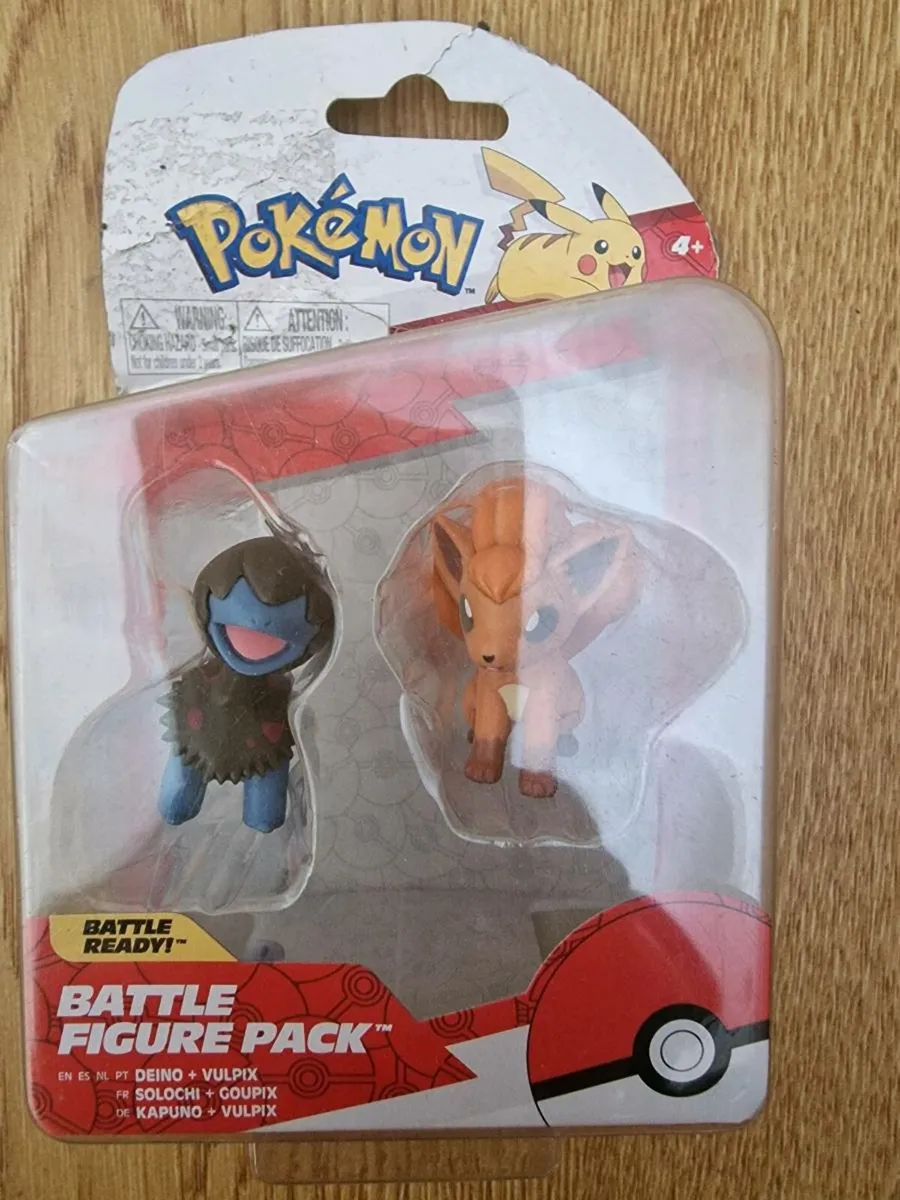 Pokémon Battle Action  Figure 2 Pack - Vulpix & - Image 1