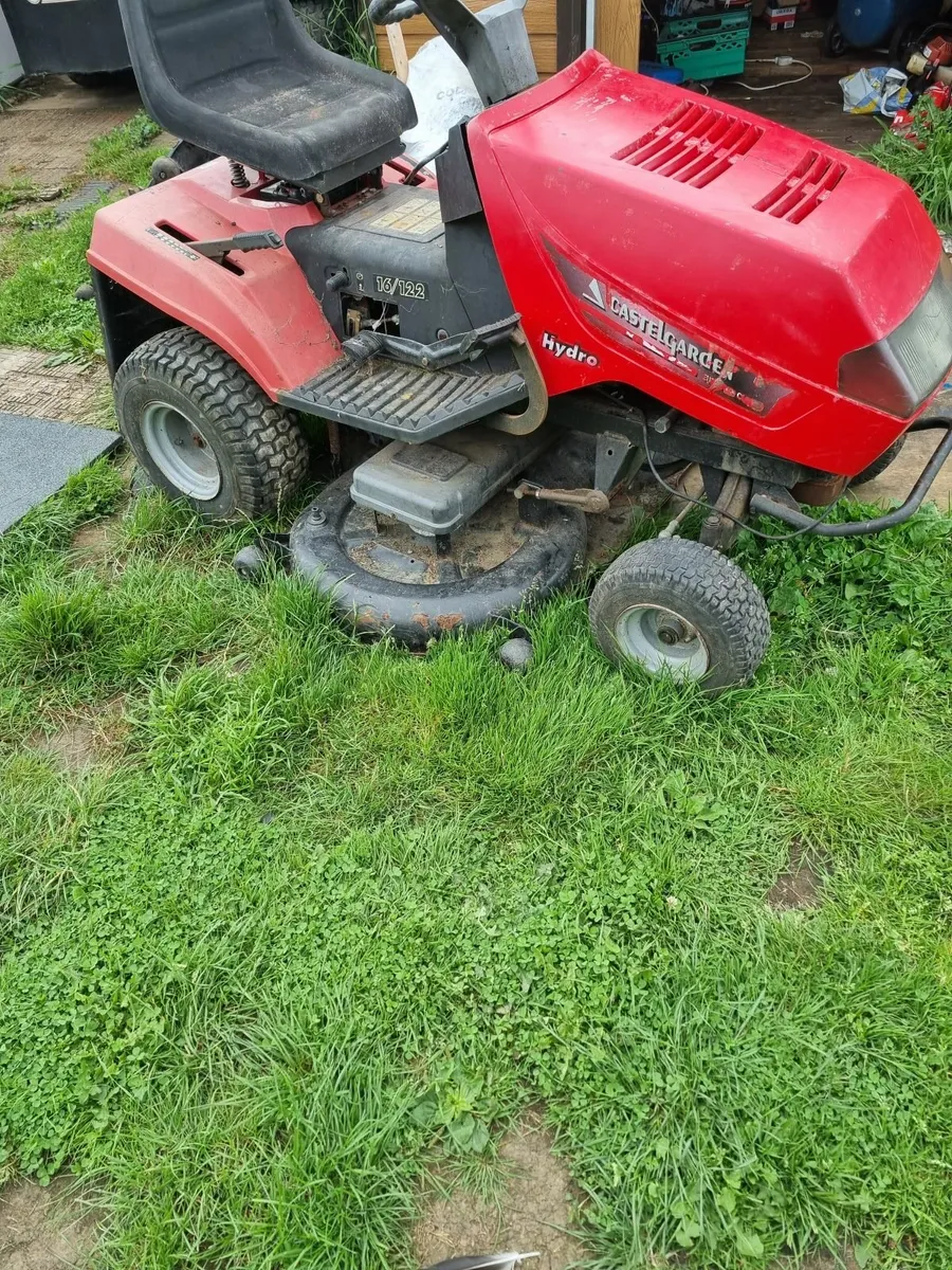 For sale castle garden ride on mower - Image 4