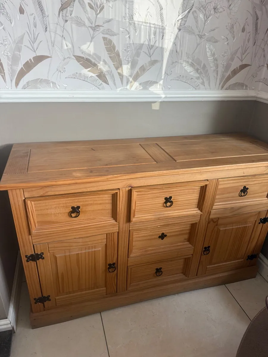 Corona 5 drawer, 2 door Sideboard & Corona TV Unit - Image 1