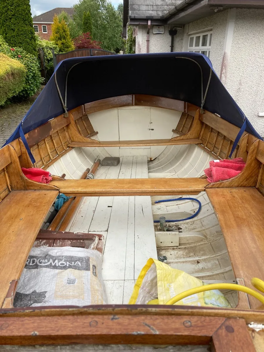 Vintage Wooden Boat - Image 3