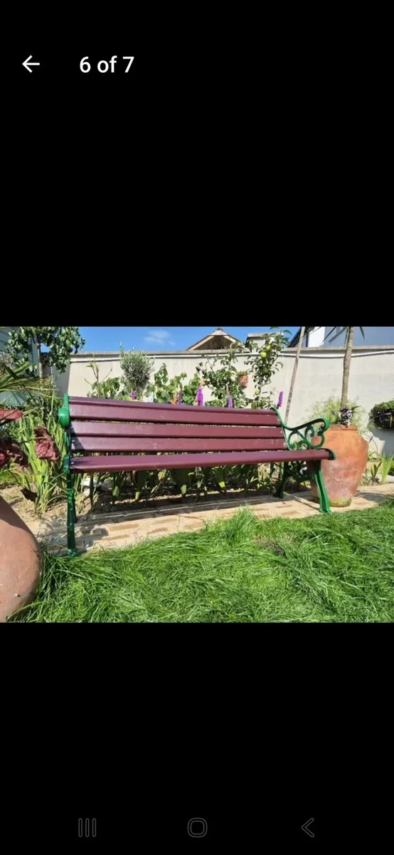 Garden bench Furniture - Image 2