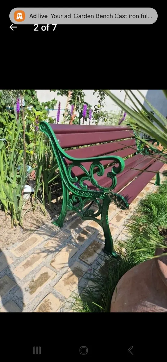 Garden bench Furniture - Image 1