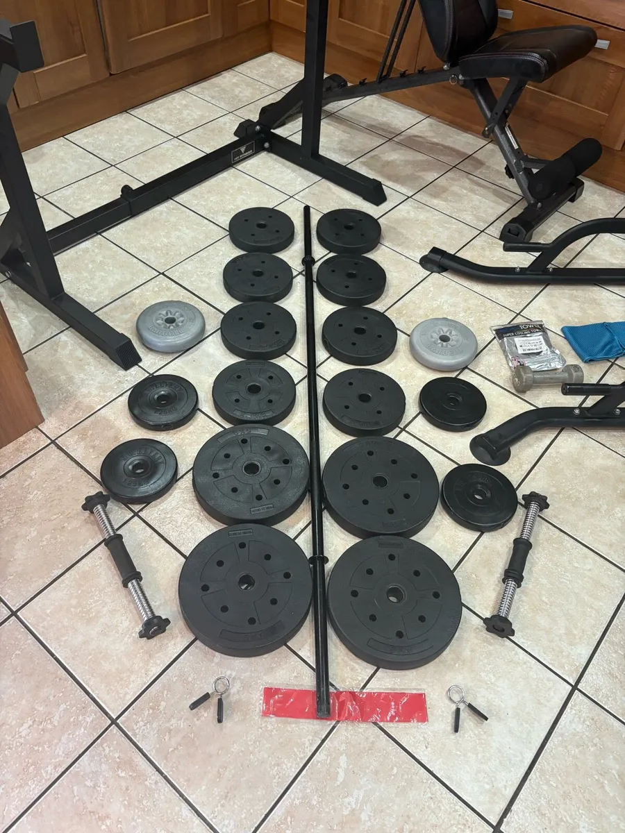 POWER CHIN TOWER, BENCH, WEIGHTS, SQUAT RACK!!! - Image 3