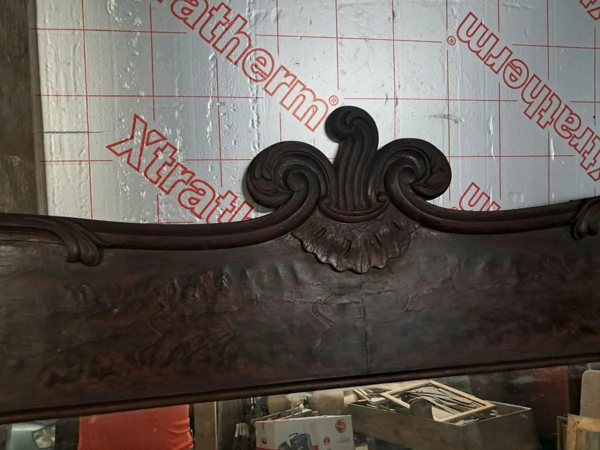 Very old mirror early 1800s or older - Image 4