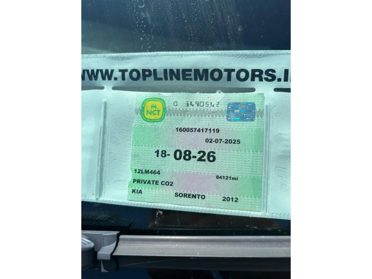 Kia Sorento //2.2 CRDI//7 SEATER//NEW NCT//LOW MIL - Image 4