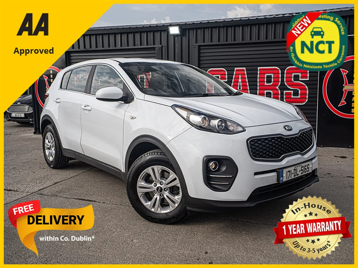2017 Kia Sportage 1.7d/New NCT/1yr warranty - Image 1