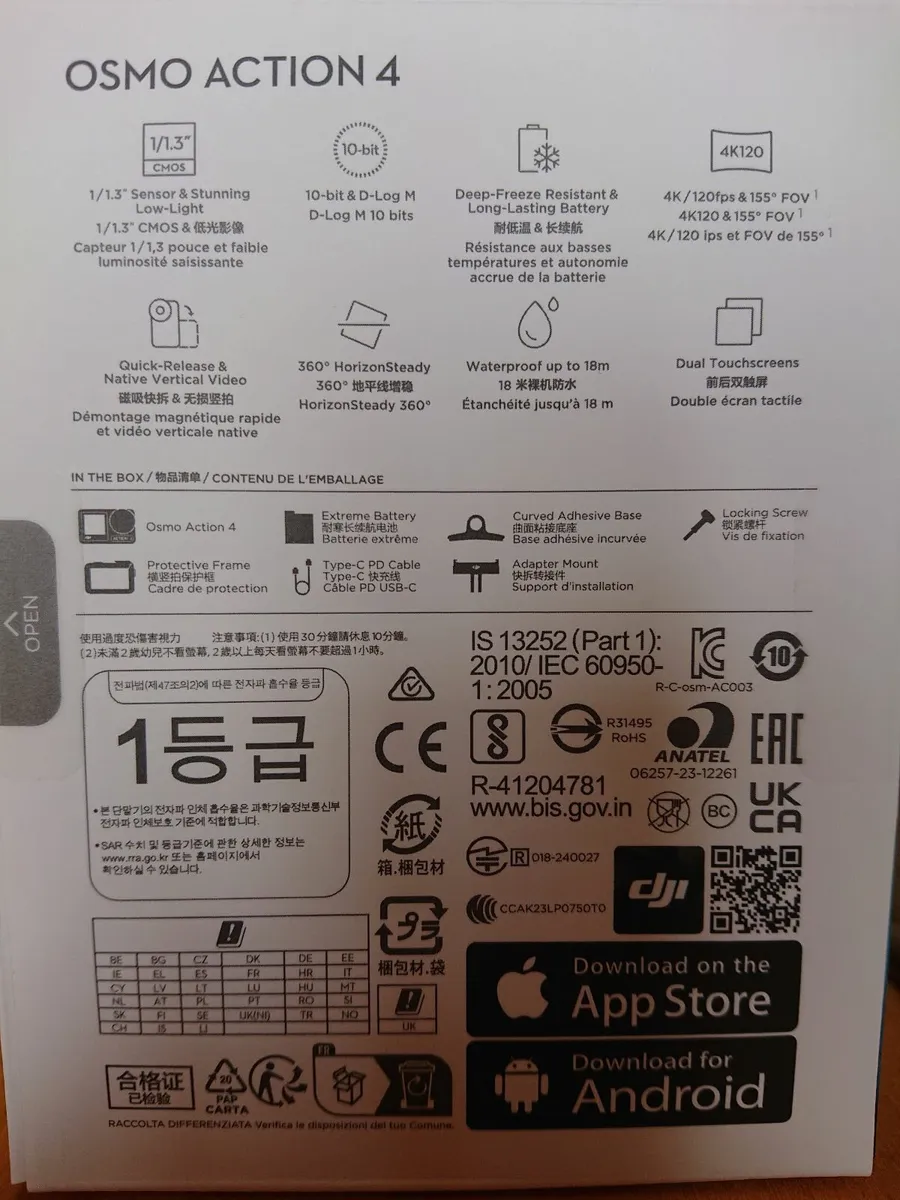 DJI osmos action 4 camera - Image 3