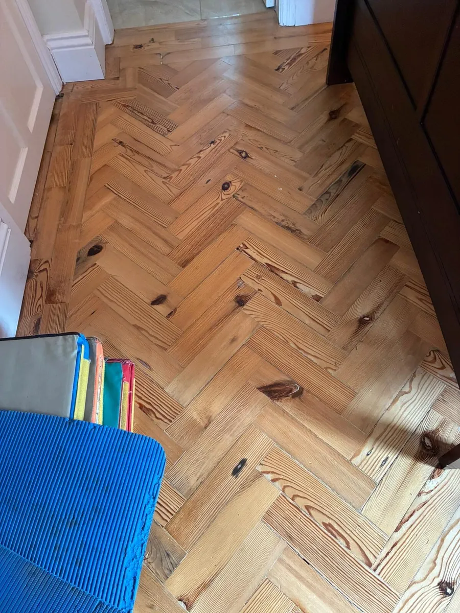 Pitch pine flooring - Image 1