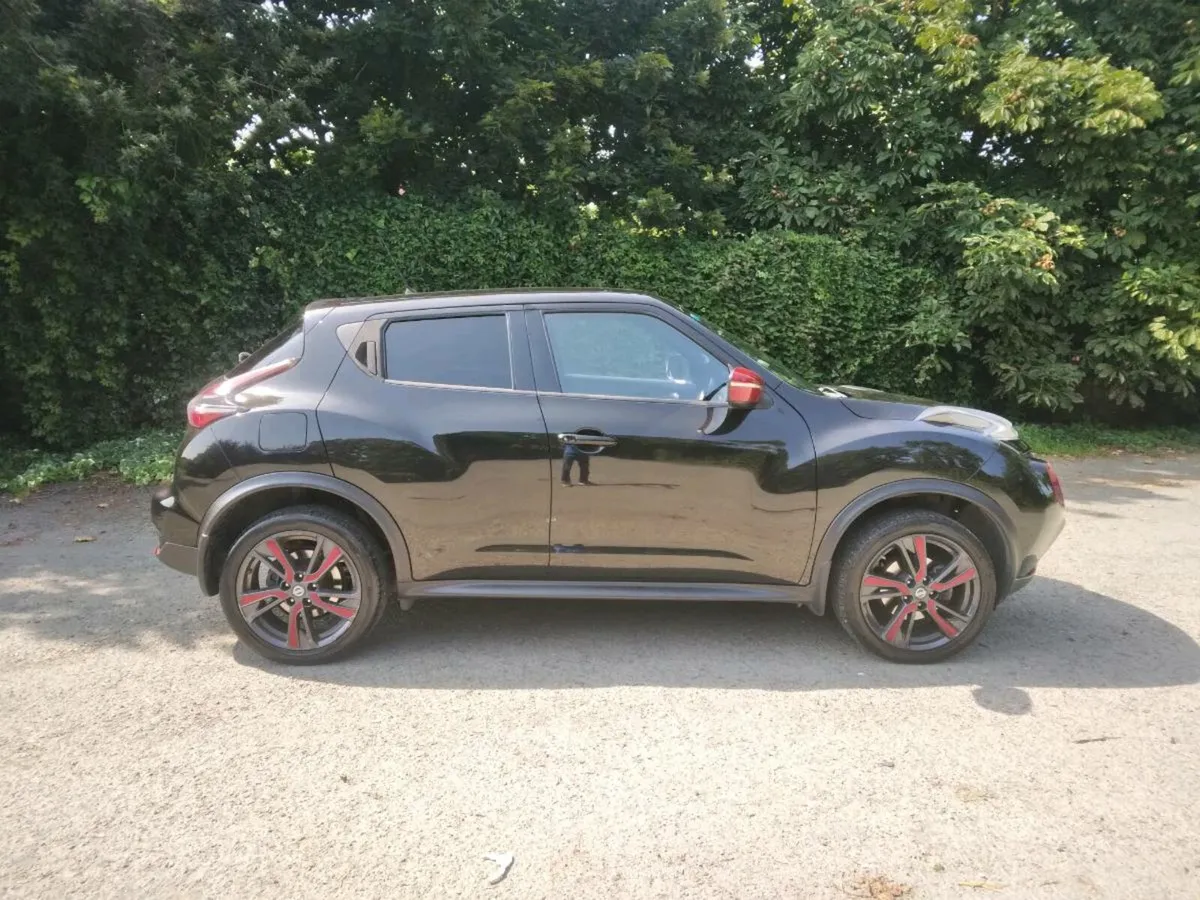 2016 Nissan Juke 1.2 SV Red. Very Low Mileage. FSH - Image 2