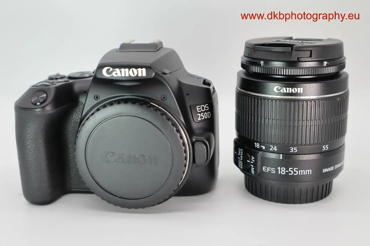 CANON 250D CAMERA &  EFs 18-55mm IS II LENS #0481 - Image 3