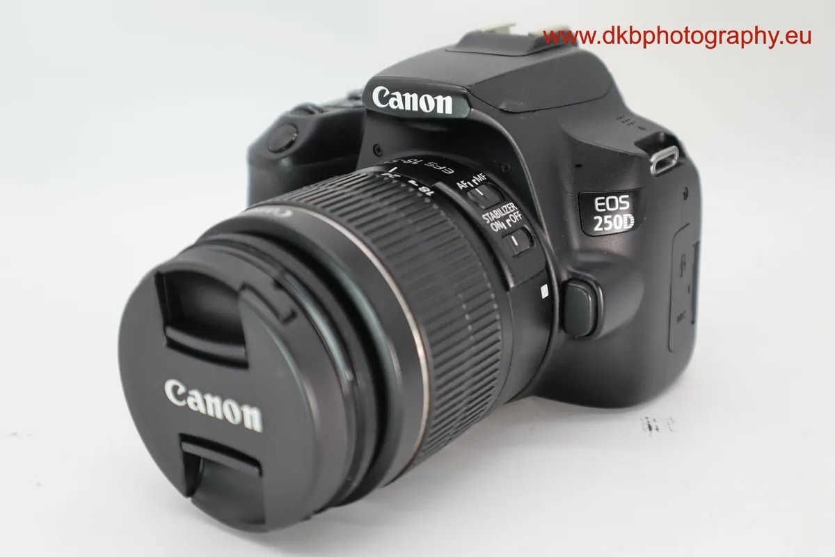 CANON 250D CAMERA &  EFs 18-55mm IS II LENS #0481 - Image 4