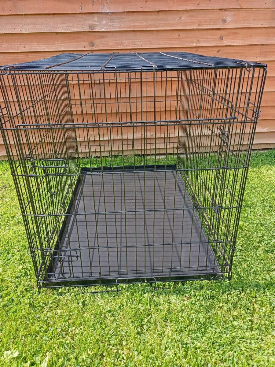 Extra large dog travel crate. - Image 1