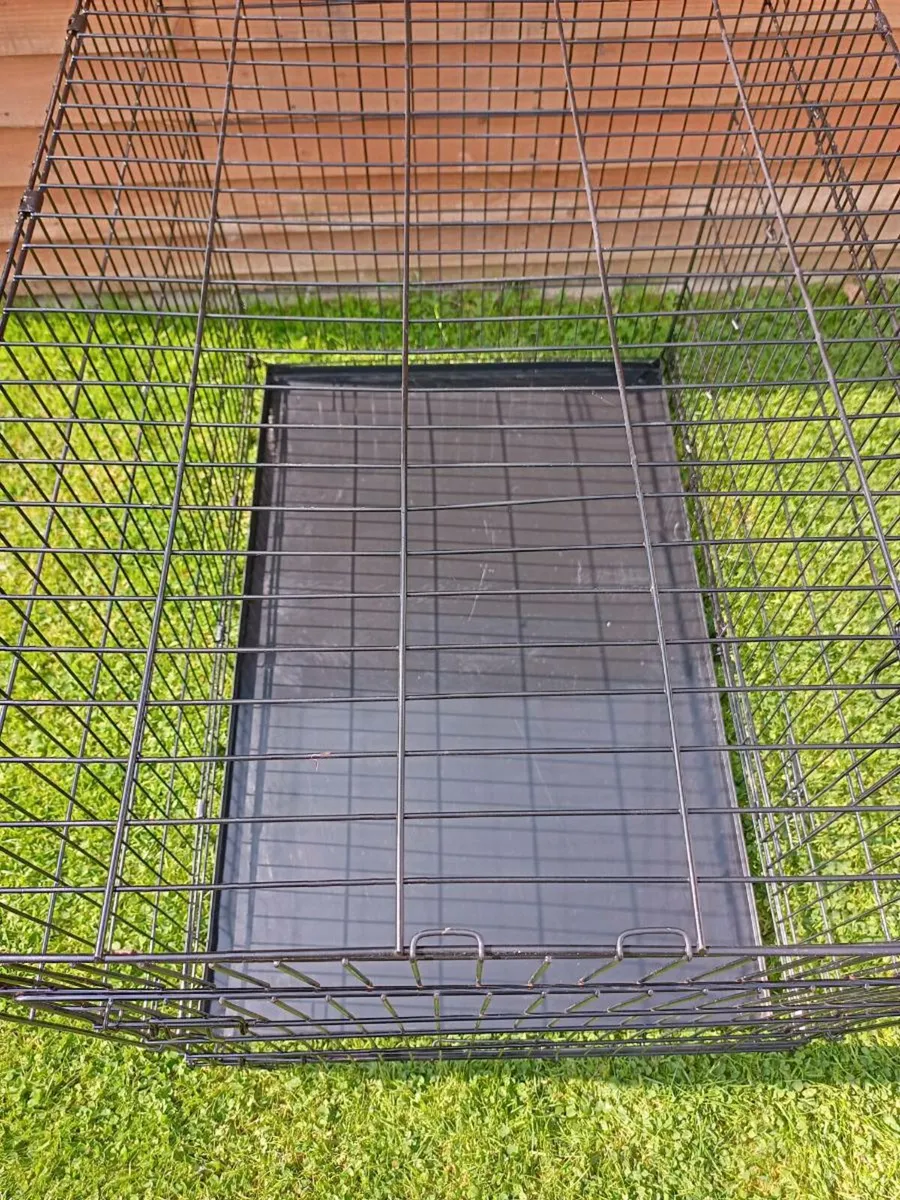 Extra large dog travel crate. - Image 3