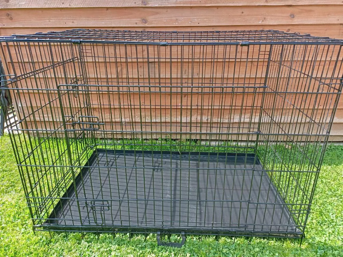 Extra large dog travel crate. - Image 4