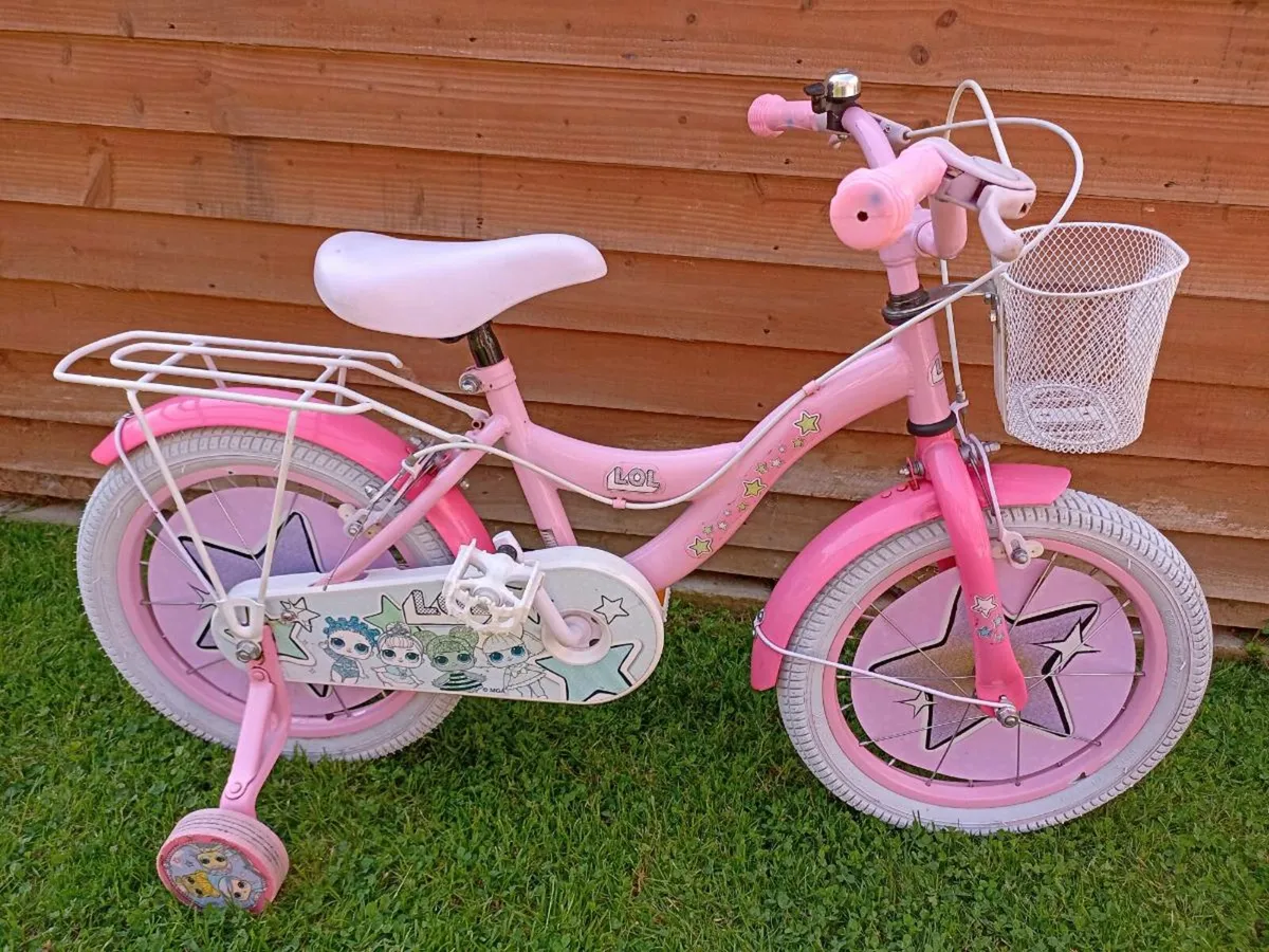 Kids LoL bike size 16 inch wheels. - Image 1