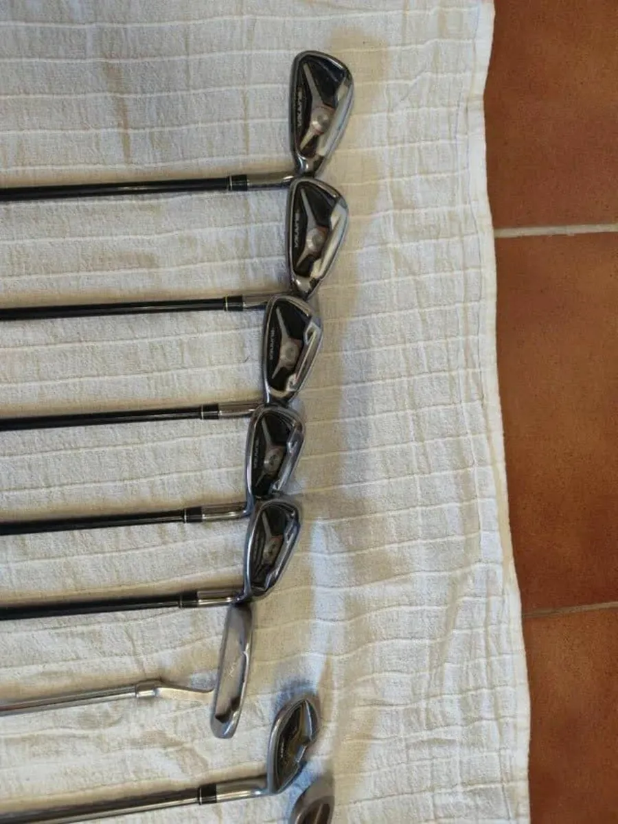 Golf bag and clubs set - Image 3
