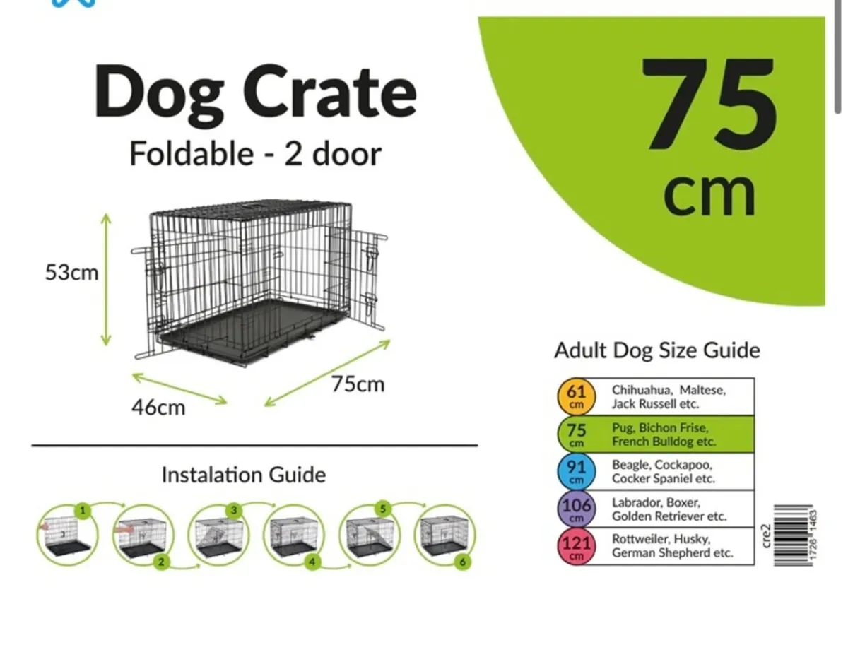 Dog Crate Medium - Image 1