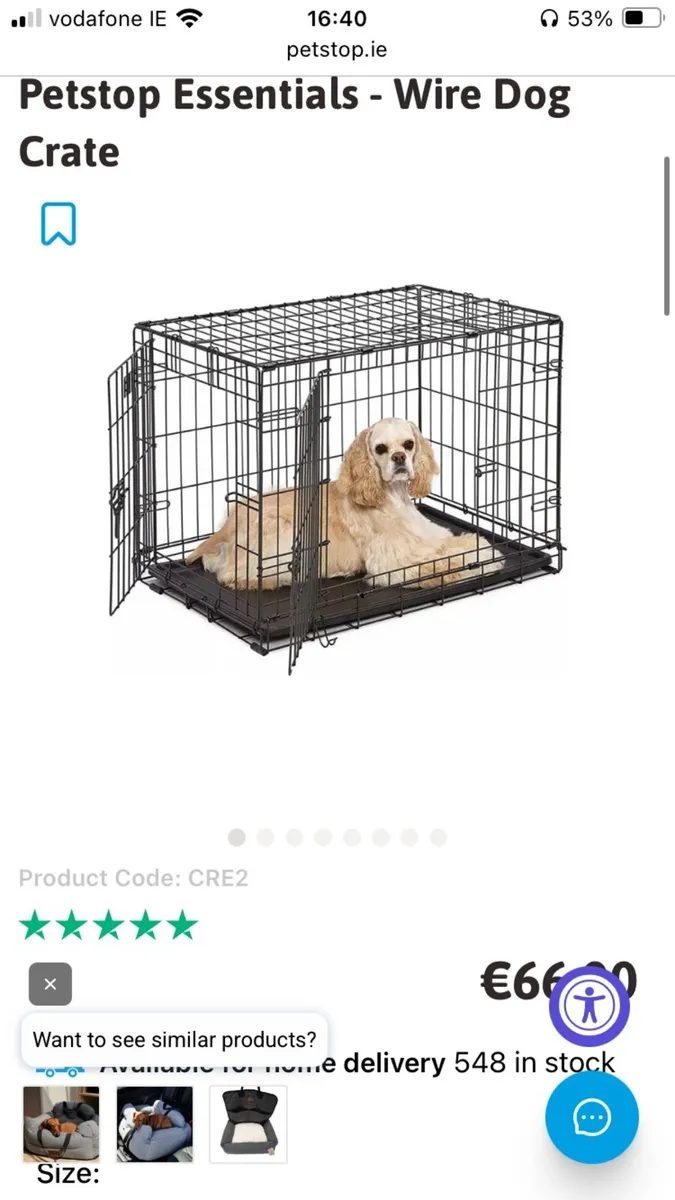 Dog Crate Medium - Image 2