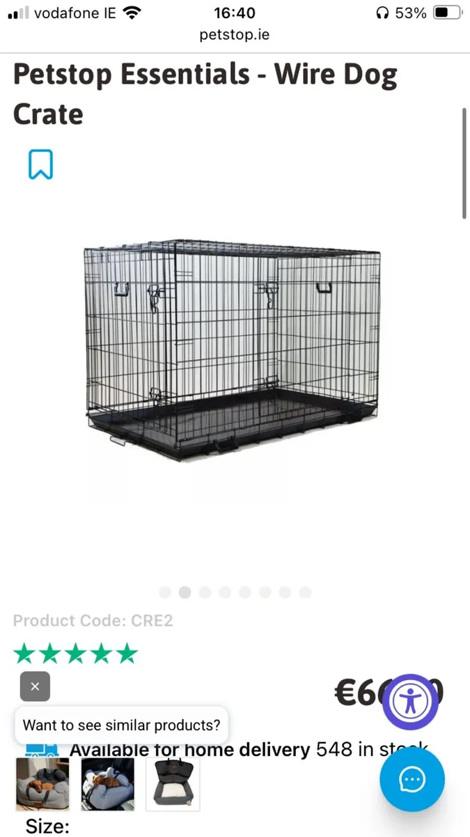 Dog Crate Medium - Image 3