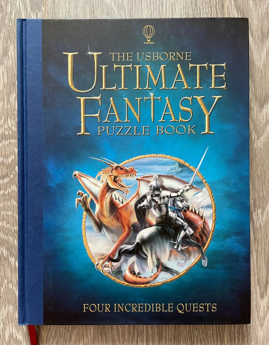 BRAND NEW Usborne Ultimate Fantasy Puzzle Book - Image 1