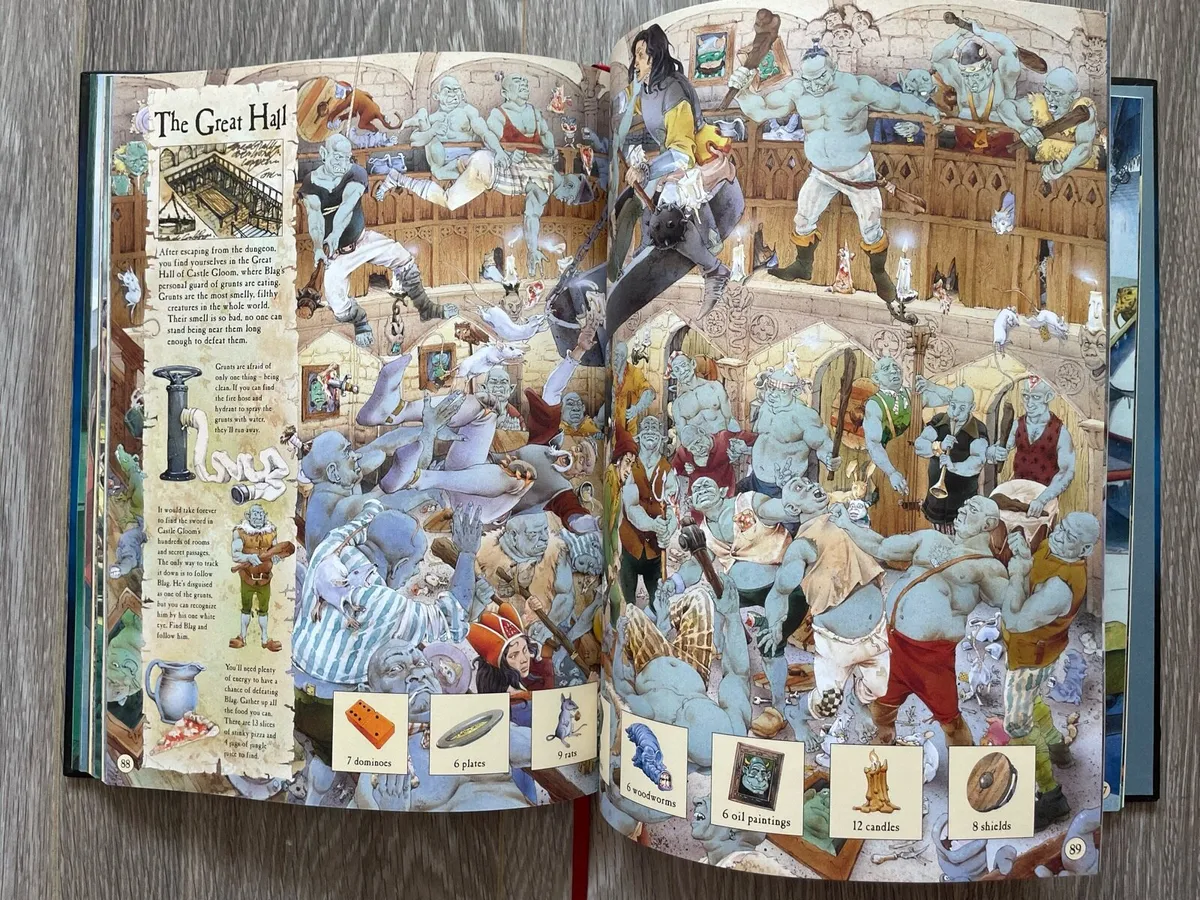 BRAND NEW Usborne Ultimate Fantasy Puzzle Book - Image 4