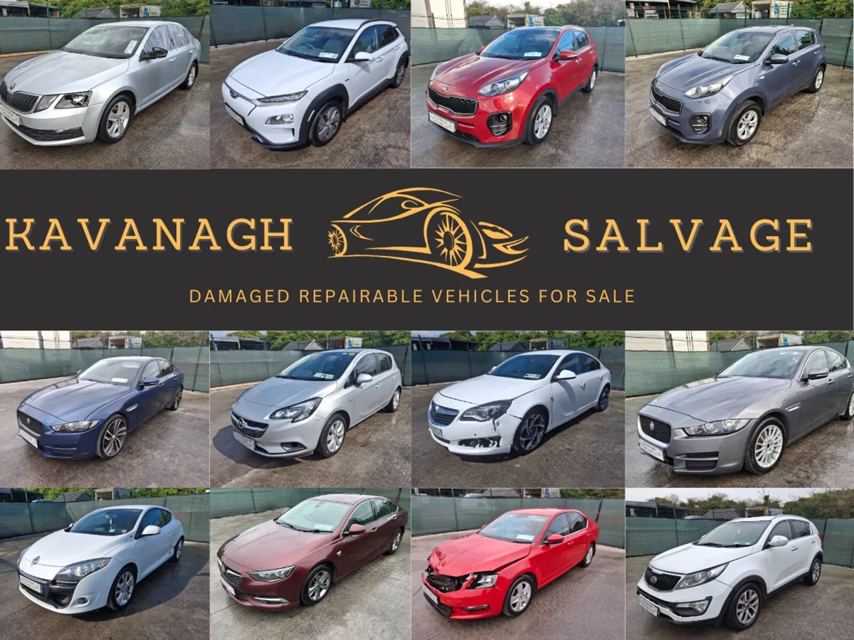 Ireland's LARGEST STOCK Of Damaged Repairable Cars - Image 1