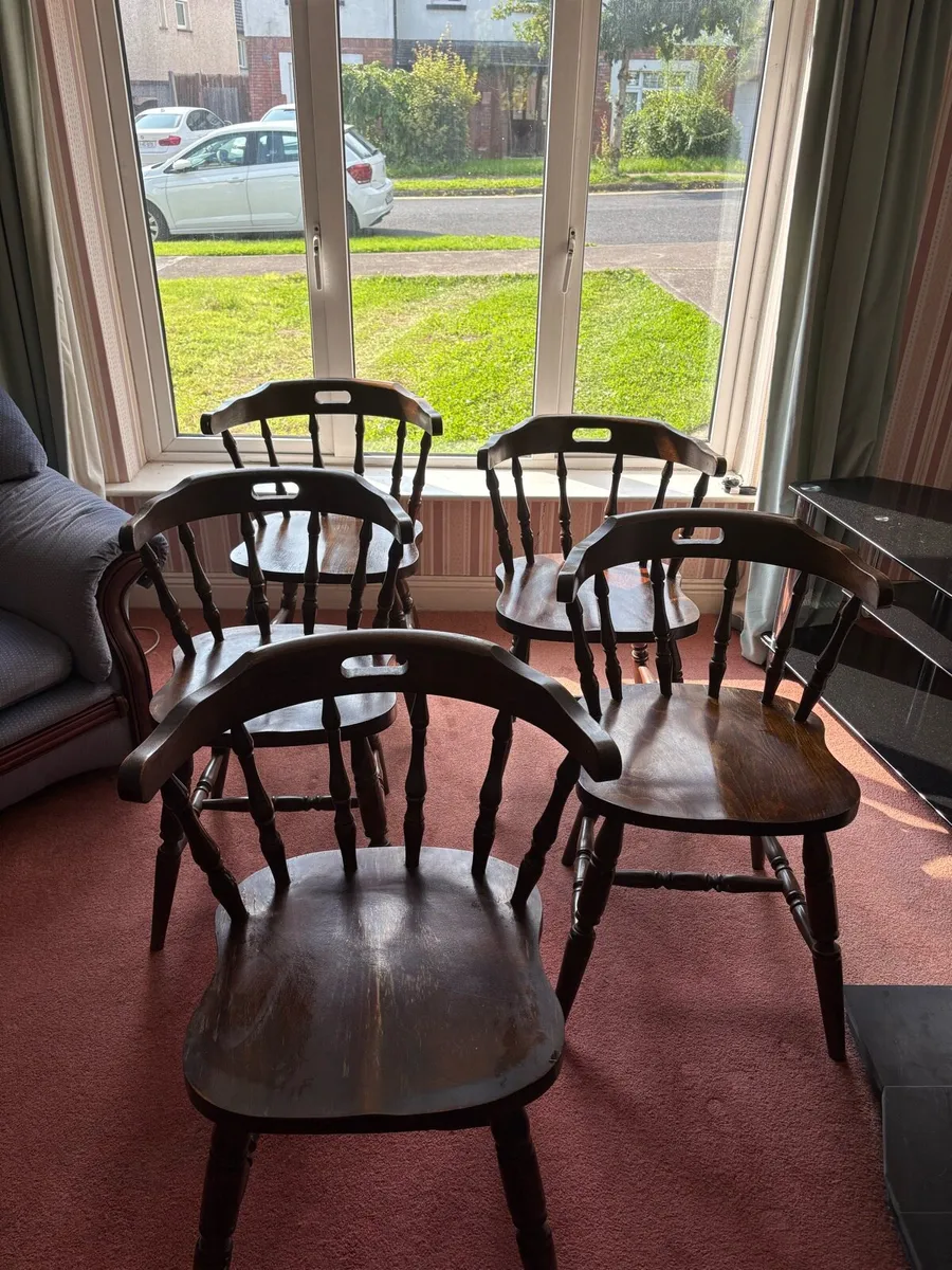 Wooden Chairs - Image 1