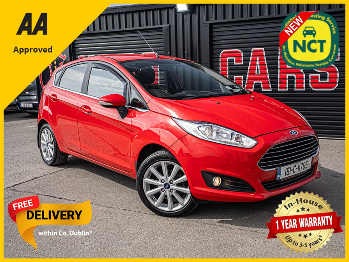 2016 Fiesta 1.0 TITANIUM/New NCT/1yr warranty - Image 1