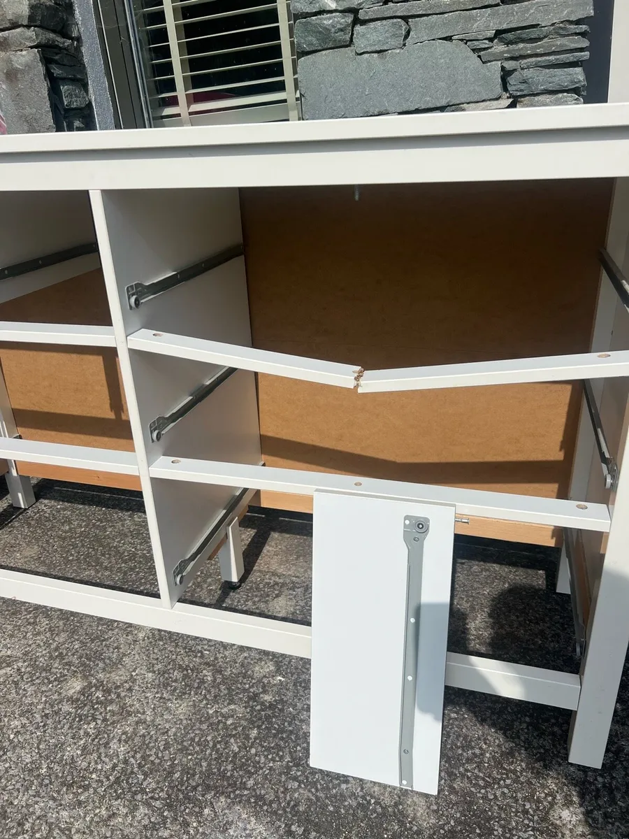 IKEA Hemnes Chest of 8 drawers in white - Image 2