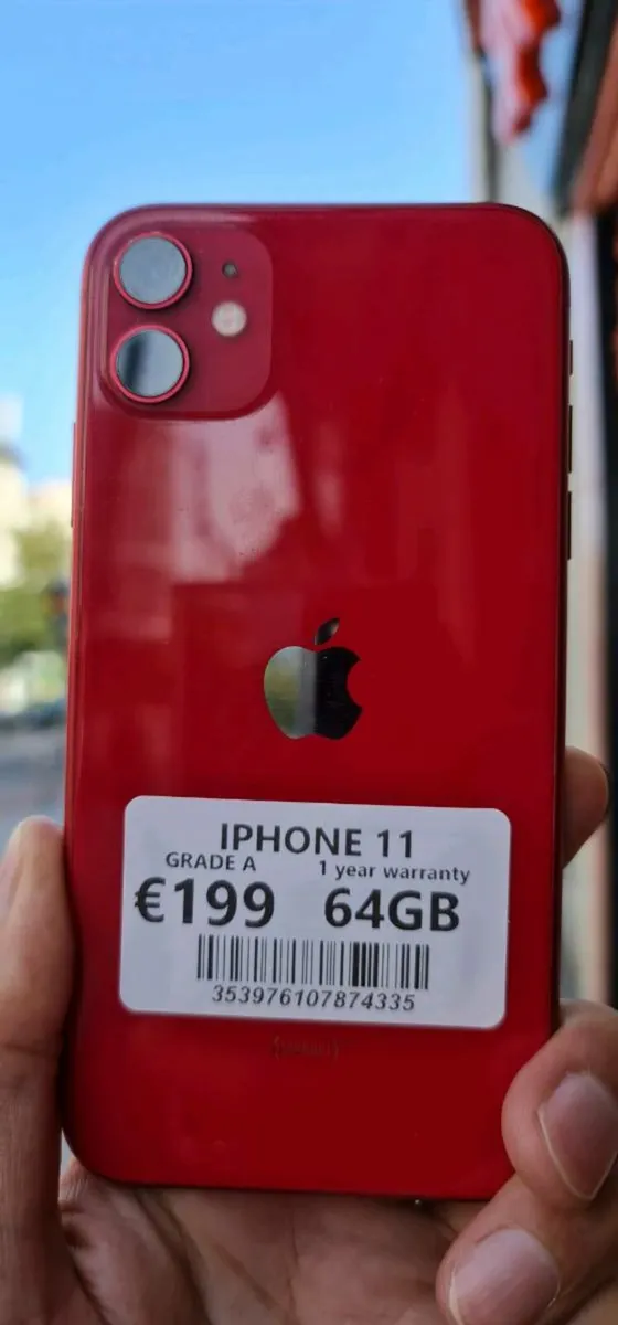 IPHONE 11 64GB 1YEAR WARRANTY UNLOCKED - Image 1