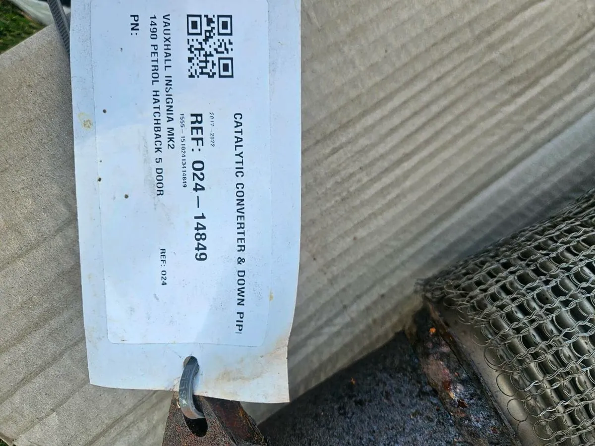 Vauxhall insignia catalytic converter and down pip - Image 4