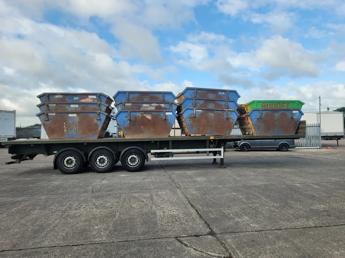 2017 DAF 18 Ton SKIP Truck  choice  8 yard skips - Image 3