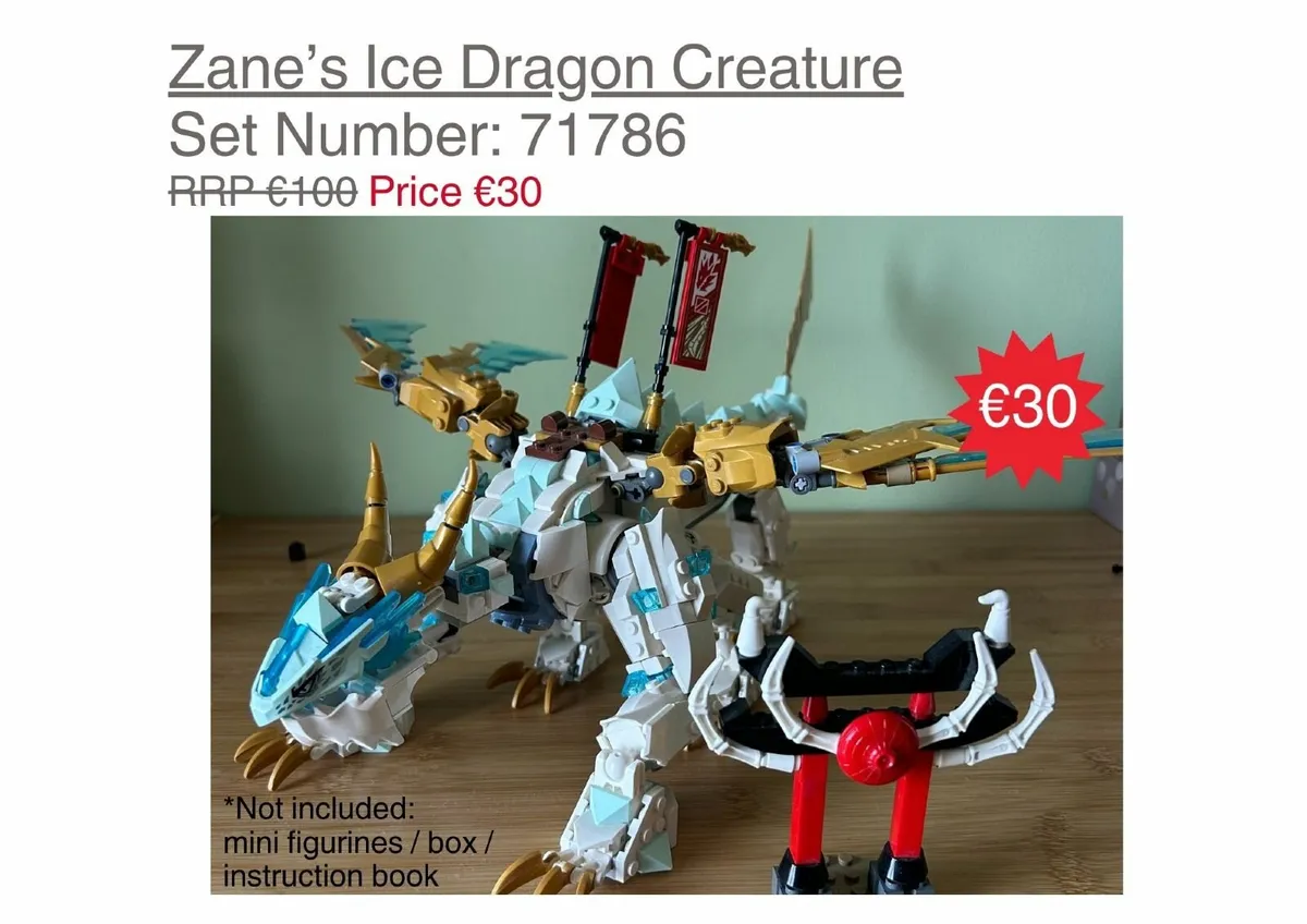 Lego Ninjago x 10 sets - Image 1