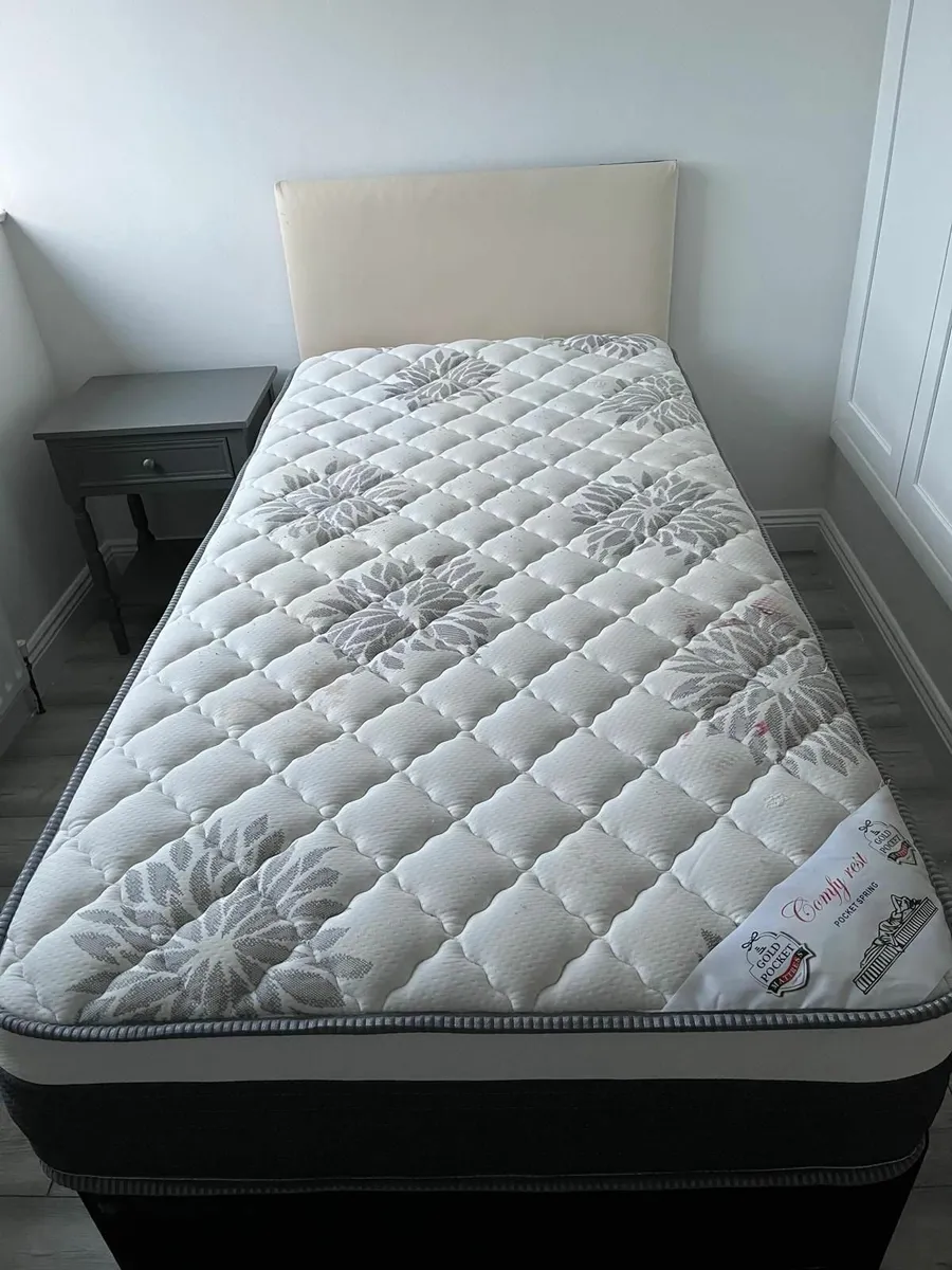 Double bed and single bed with mattresses. - Image 2