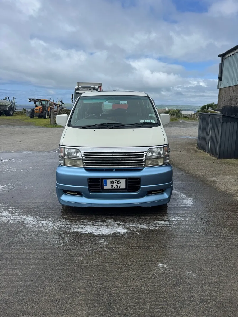Nissan Elgrand Camper Van - Image 2