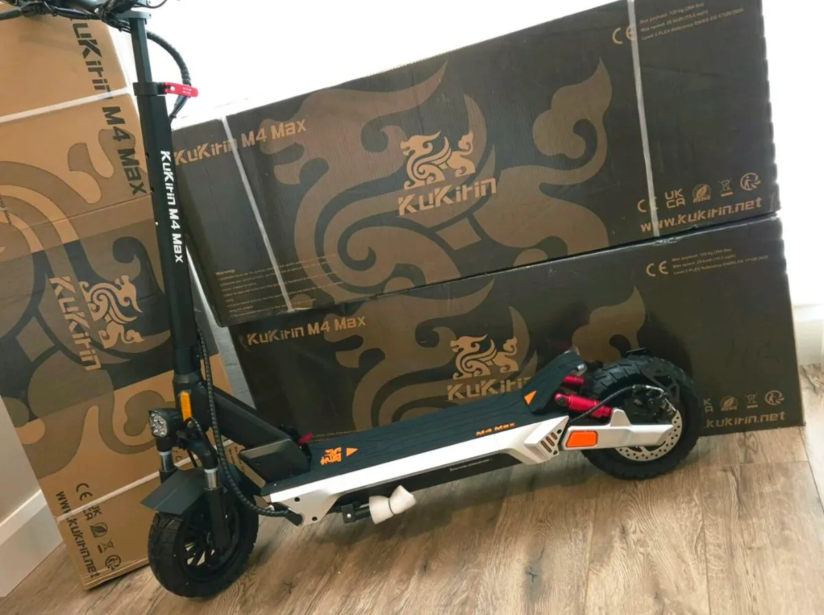 Kukirin M4 Max BRAND NEW SCOOTERS - Image 1
