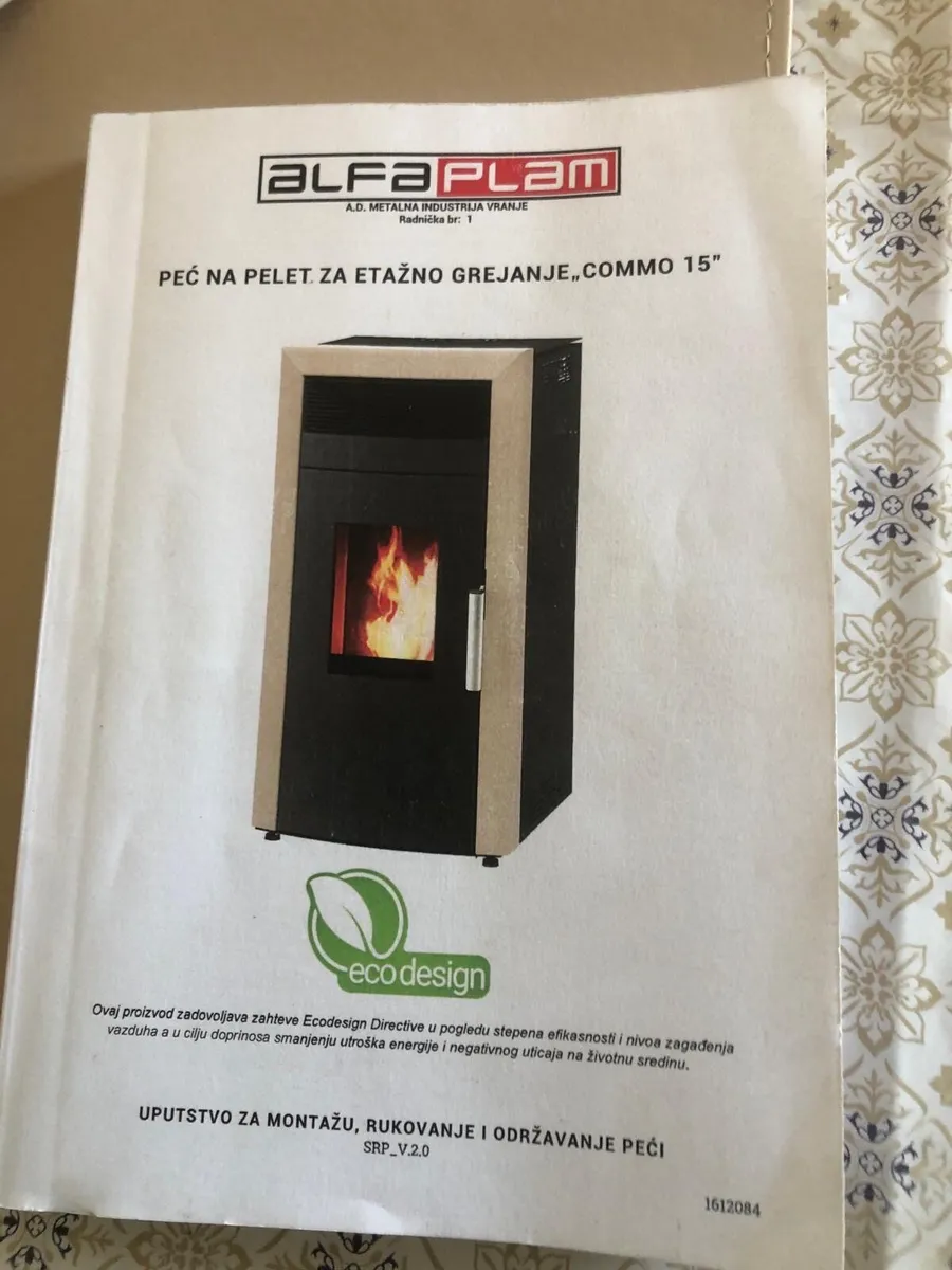 Commo 15KW Wood pellet stove - Image 4