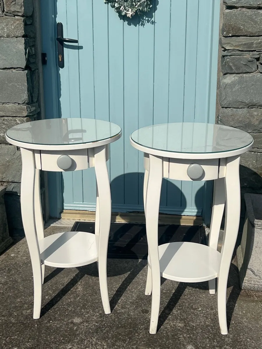 2 x IKEA Hemnes Side Tables - Image 1