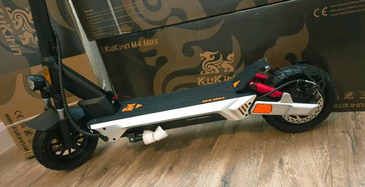 Kukirin M4 Max BRAND NEW SCOOTERS - Image 3