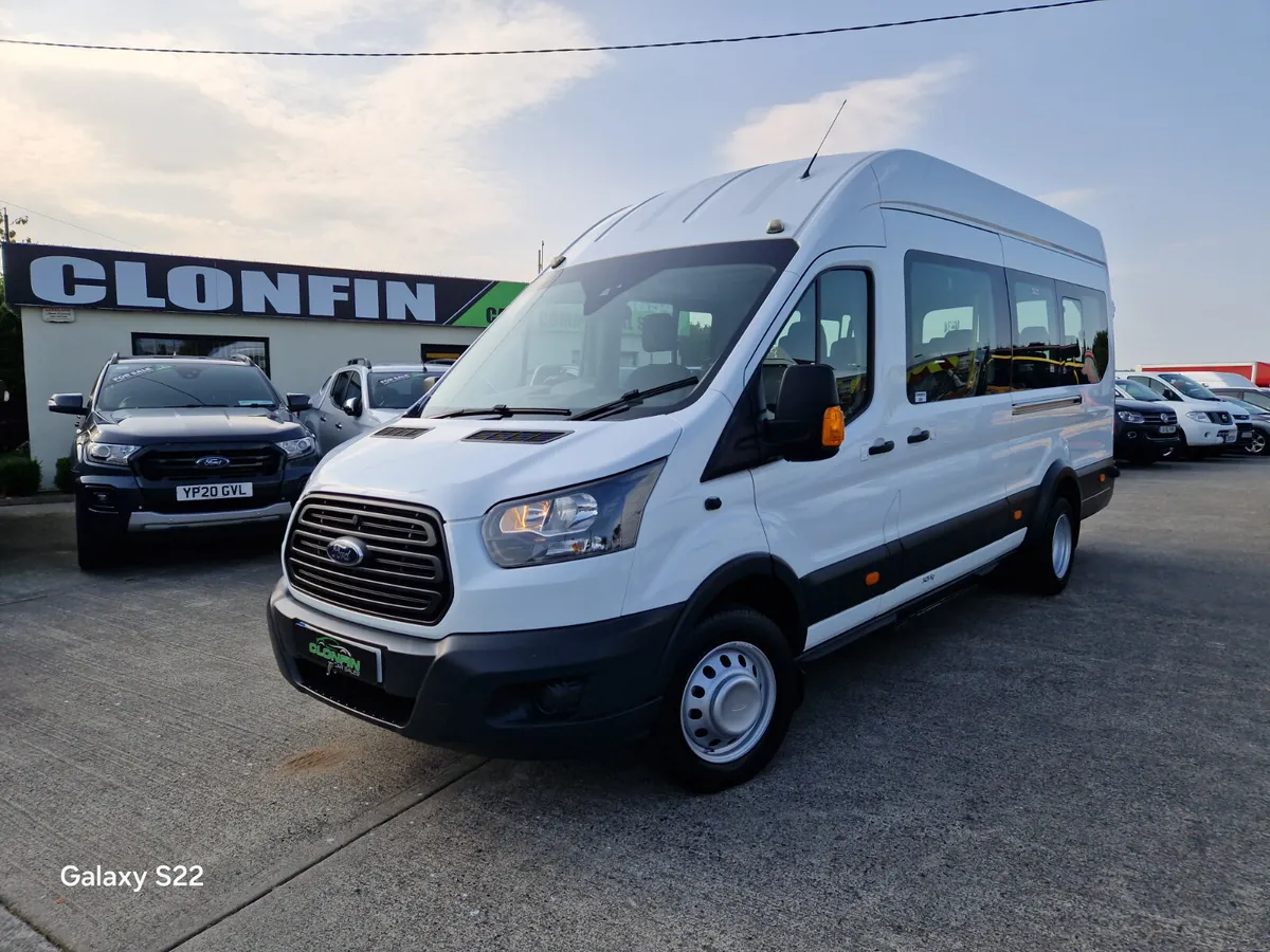 2017 FORD TRANSIT 17 SEATER MINIBUS 2.2L 125BHP TW - Image 1
